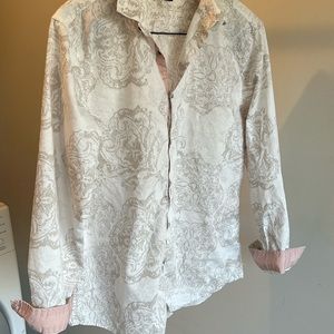 Men’s size Large INC casual button down shirt.